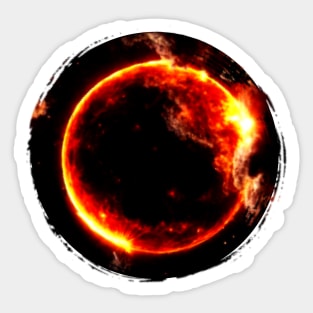 April 8, 2024 Totality Solar Eclipse Sticker